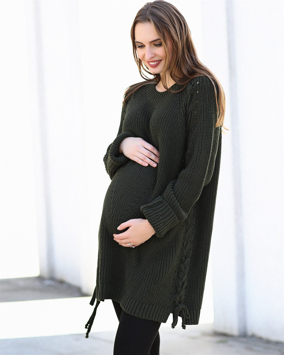 Maternity Knit Detailed Sweater