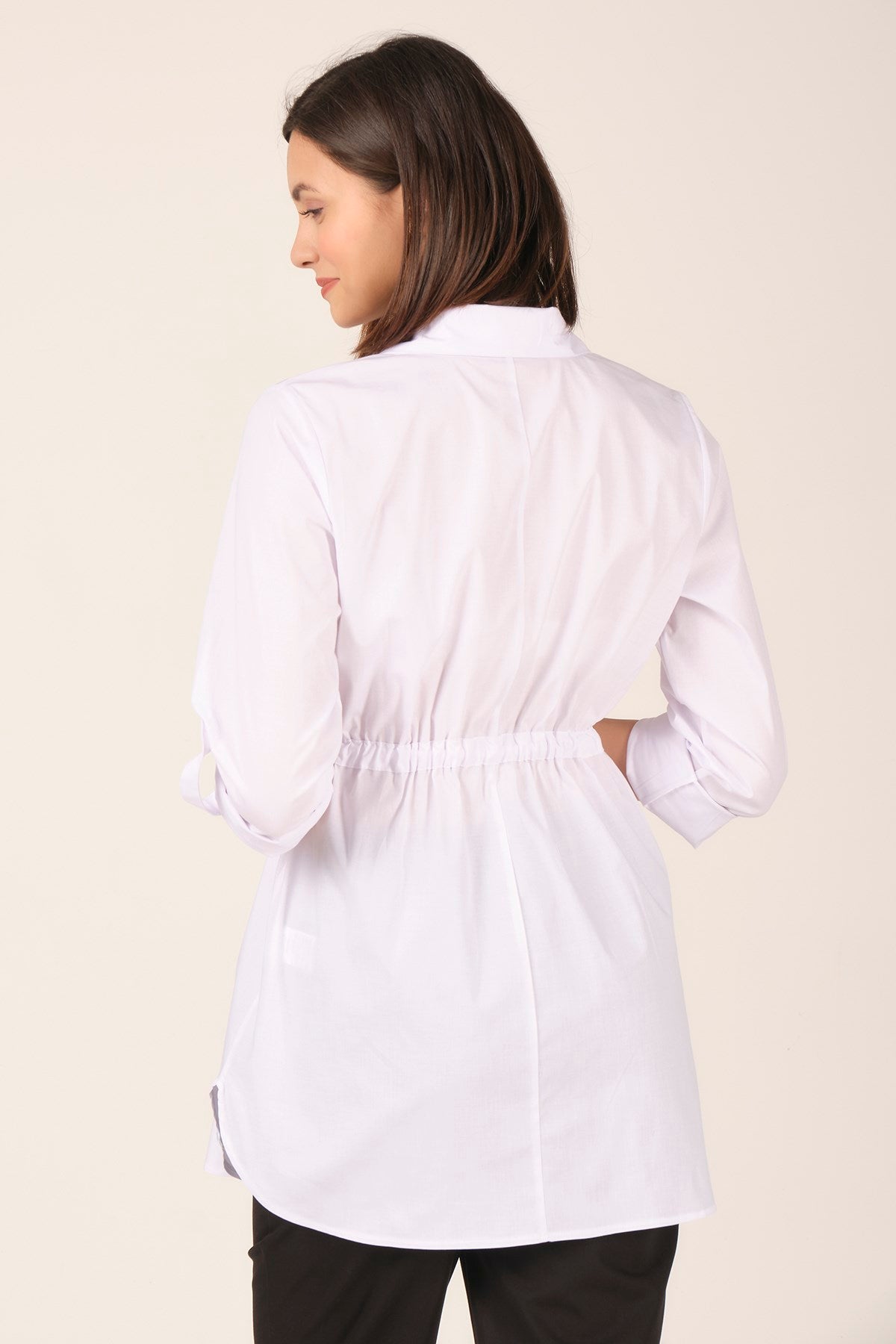 Busa Maternity Waist Elastic Shirt