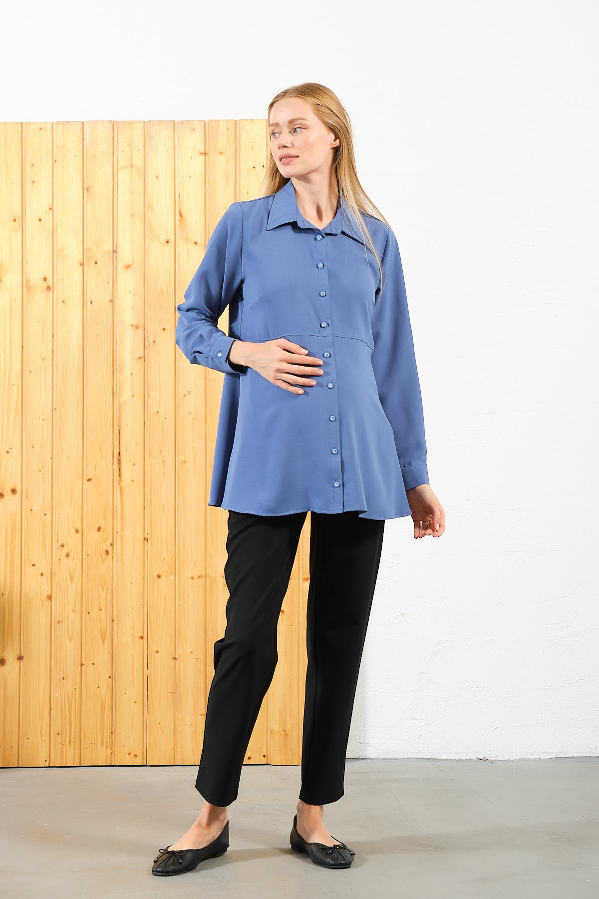 Busa Maternity Long Sleeve Shirt