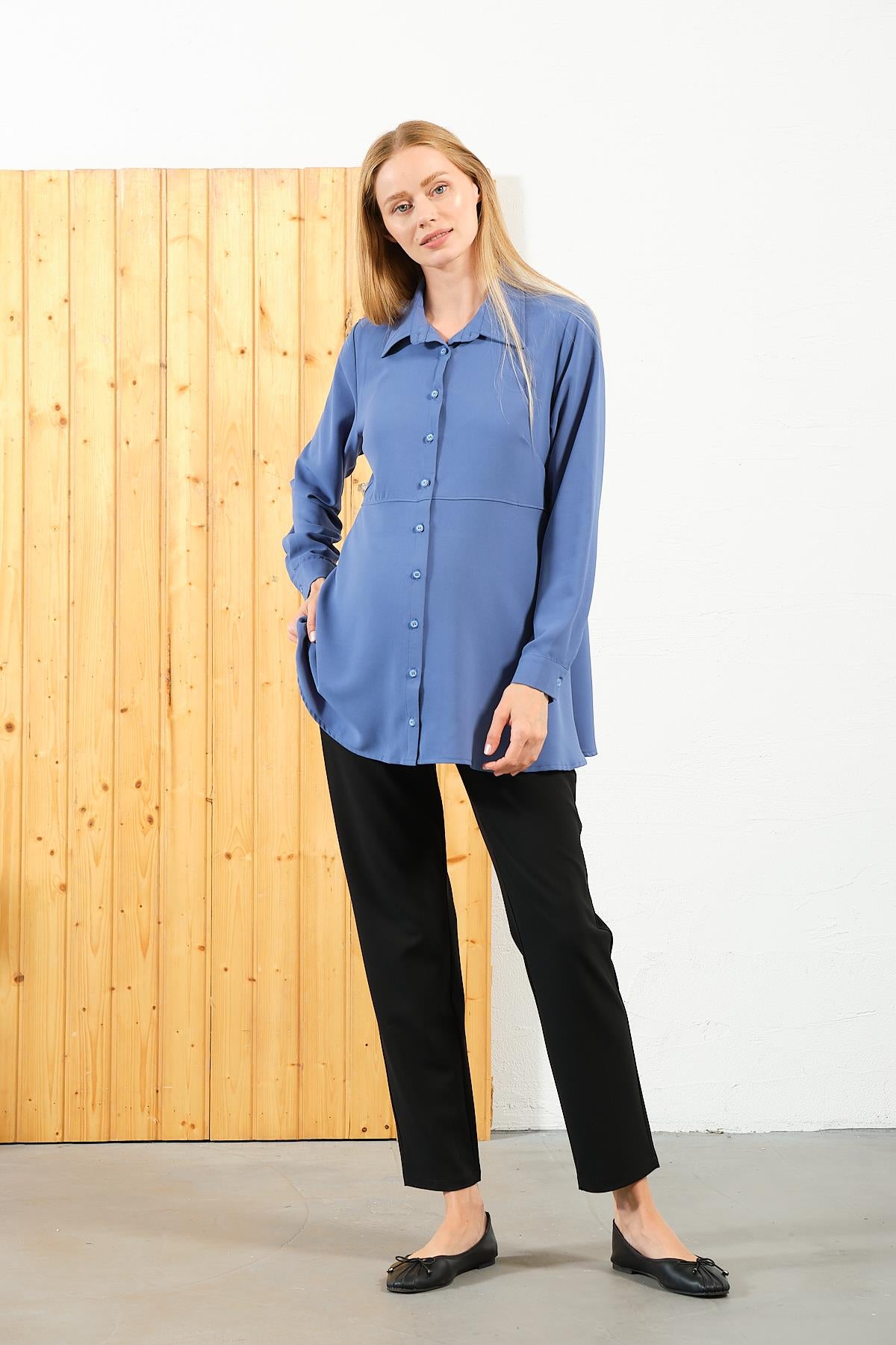Busa Maternity Long Sleeve Shirt