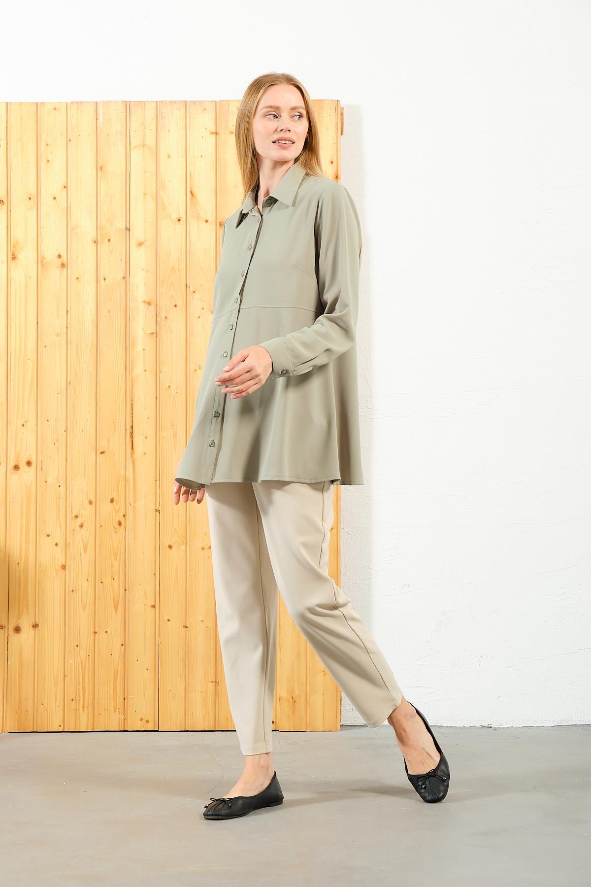 Busa Maternity Long Sleeve Shirt